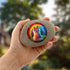 Rainbow Pomeranian Pebble